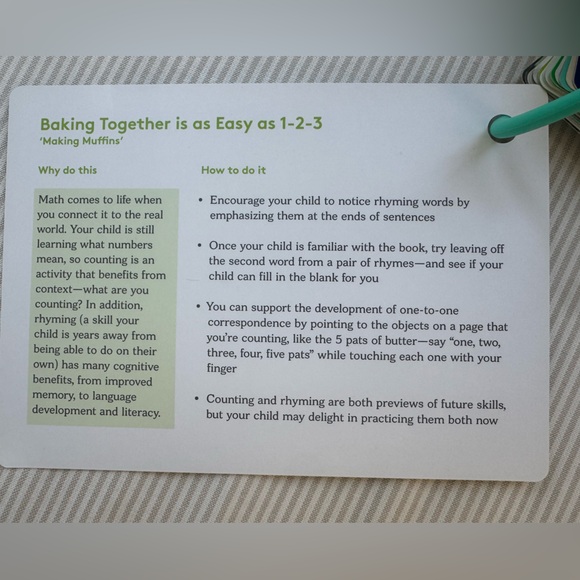 Lovevery Making Muffins Flip Board Book The Helper Play Kit Months 25, 26, 27 - Picture 9 of 9